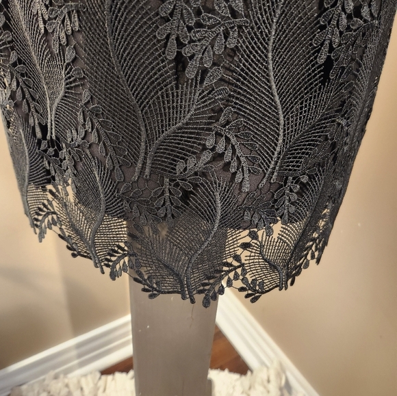 NWT Diane Von Furstenberg Black Dress Size 4 - Picture 4 of 9